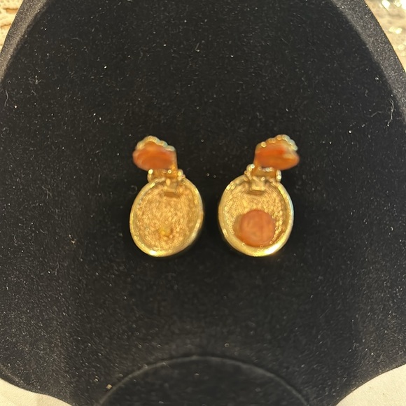 Authentic Vintage Dior GERMANY Clasp Earrings - Picture 3 of 3